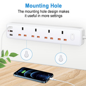 Ổ cắm chống sét tiêu chuẩn Anh bảo vệ quá tải trẻ em chống sốc điện - Product Image 5