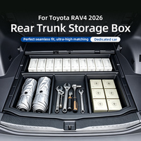 Boîte de rangement de haute qualité pour pneu de secours, organisateur de coffre arrière pour Toyota RAV4 2026, plateau à outils sous le plancher, vente en gros