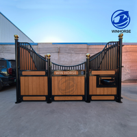 Système d'écurie préfabriquée robuste pour chevaux, boxes sur mesure, équipement équestre, construction de granges pour chevaux