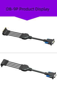 Aohua DB-9P dây khai thác với DC 9 pin kết nối cho y tế thiết bị máy móc dây để dây nam nữ cắm - Product Image 5