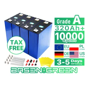 Basen Green Tom Chen Lf280k 3.2v 200ah 320ah 280ah Lifepo4 Battery cell Diy 12v 48v Prismatic Lithium Ion Batteries For Boats