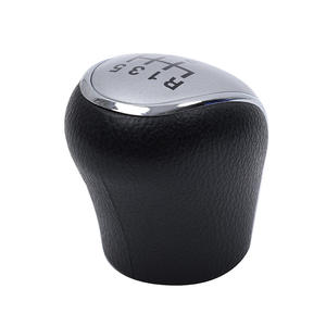 Poignée de levier de vitesse Hyundai 6 vitesses en cuir, design ergonomique pour IX35 - Product Image 1