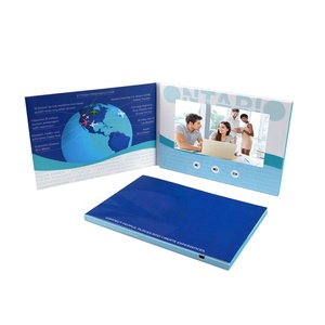 Papercraft Máy Phát Quảng Cáo Tập Sách Mời Tập Video Bưu Thiếp Video Màn Hình Lcd 7 Inch Kỹ Thuật Số - Product Image 5