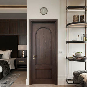 Puerta de Madera para Habitación de Hotel, Puerta Interior de MDF Compuesto para Dormitorio, Puertas Interiores de Madera para Apartamento - Product Image 3