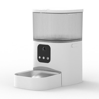 Distributeur automatique de nourriture pour animaux de compagnie Furrivo 3L Smart Pet Feeder PT08V avec contrôle WiFi par application, vidéo en direct, audio bidirectionnel et double alimentation pour chats et chiens