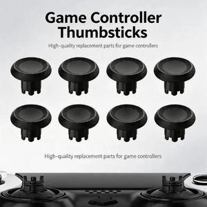 4 Alturas, 3 Superficies Intercambiables, Palancas de Mando para Control <span class=keywords><strong>PS5</strong></span> Edge, Grips Negros, Tapas de Palancas Analógicas ThumbsGear de Plástico - Product Image 1