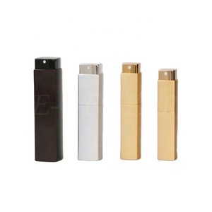 Bán Buôn Quảng Trường Nhỏ Nhôm Chai Nước Hoa Phun 20Ml Bơm Lại Quay Du Lịch <span class=keywords><strong>Atomizer</strong></span> - Product Image 1