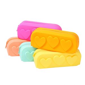 Estuche de Lápices de Silicona con Cierre Personalizado, Bonito y Kawaii, 3D, Pequeño, para Niñas, Estuche para Monedas, Bolsa de Maquillaje, Caja Cosmética - Product Image 1