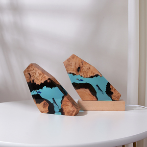 Lampe <span class=keywords><strong>de</strong></span> plongée créative en bois <span class=keywords><strong>de</strong></span> résine, Style océan, <span class=keywords><strong>grotte</strong></span> en mer profonde, veilleuse <span class=keywords><strong>de</strong></span> plongée - Product Image 2