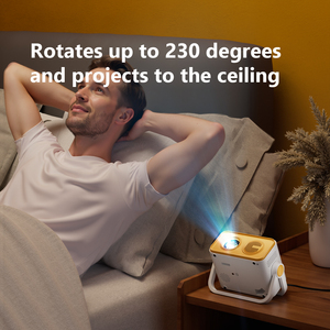 <span class=keywords><strong>2025</strong></span> Nâng Cấp HD Android 13 Máy Chiếu 4500L Movie 150 "Rạp Hát Tại Nhà Máy Chiếu Hỗ Trợ 1080P - Product Image 2