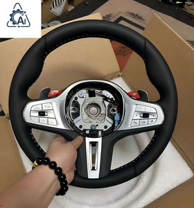 Volante Sportivo in Fibra di Carbonio con LED per <span class=keywords><strong>BMW</strong></span> M3 <span class=keywords><strong>Serie</strong></span> 3 G20 G21 G28 <span class=keywords><strong>Serie</strong></span> 4 G22 G29 G80 M340i M440i - Product Image 3