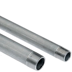 Sambungan Pipa Besi Cor Jantan <span class=keywords><strong>DIN</strong></span> 2982/<span class=keywords><strong>2999</strong></span> untuk Pipa Gas, Nipple Pipa Baja Karbon 1/2 Inci - Product Image 1