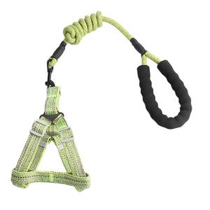 Nouveau harnais et laisse de protection pour chien de haute qualité de Style tendance ensemble de harnais pour animaux de compagnie pour chien de marche - Product Image 2