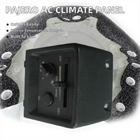 Nouveau Kit Intérieur ABS pour Panneau de Commande Climatisation et Chauffage Arrière Pajero Wind Switch Montero Shogun