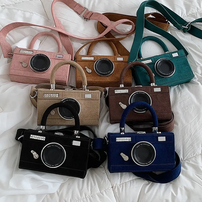 New Trend Camera Shape Box Bag Women Shoulder Purse Small Cute Handbag Crossbody Ladies Hand Bags