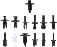 385 pièces hybride corps punaise Rivet pare-chocs garniture de porte panneau retenue Kit de fixation assortis voiture attache Clips Nylon
