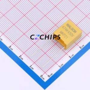 Condensador de Película de Polipropileno (CBB) C322S47438P40001, Componente de Orificio Pasante (THT), P=10mm 470nF 10% 450V - Product Image 1