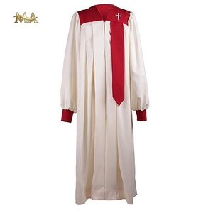 Venta al por mayor de alta calidad Unisex mate coro Batas para Iglesia graduación vestido rendimiento Festival fiesta mujeres hombres vestidos - Product Image 4