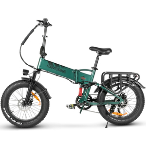 Vélo électrique à pneus larges EU Samebike, suspension intégrale, 48V 15Ah, tout-terrain, 20*4.0, pliable - Product Image 1