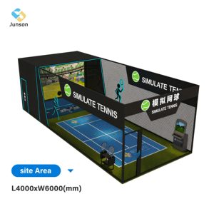 Simulador de Tenis AR para Interiores, Juego Deportivo AR, Fitness Somatosensorial, Juego de Tenis Interactivo e Inmersivo - Product Image 6