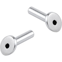 Manchons de protection EKOO en acier inoxydable 316 pour poteaux d'escalier en bois, installation DIY, pour garde-corps à câble de 1/8 pouce