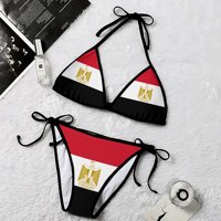 Sexy Bh En Bikini Sets Zuid-Afrika Land Vlag Print Plus Size Vrouwen Bikini Sets Goedkoopste Badmode 2 Stuk Set Vrouwen Bikini