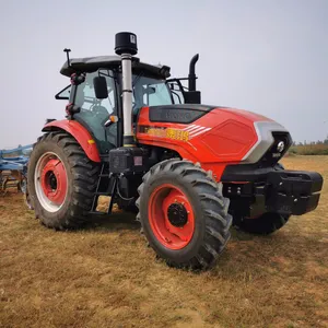 Tractor para caminar de alto rendimiento 210HP 4X4 4WD, Tractor de granja compacta para jardín