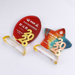 Crystal <b>Trophy</b> 2026 Laser <b>Engraved</b> Digital Printing Awards Business Gifts Durable Anniversary Award Ceremony - Product Image 5