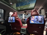 Vente flash pour BMW X5 X6 X7 Série 5 Série 7, écran tactile intelligent 14 pouces 4+64G, TV pour appuie-tête, Android 13, divertissement pour sièges arrière, tablette de voiture