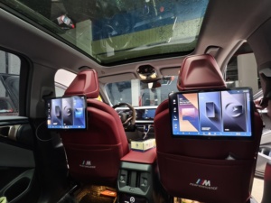 Gran Oferta para <span class=keywords><strong>BMW</strong></span> X5 X6 X7 Serie 5 7, Pantalla Táctil Inteligente de 14 Pulgadas 4+64G, TV para Reposacabezas, Android 13, Sistema de Entretenimiento para Asientos Traseros, Tablet para Auto - Product Image 5