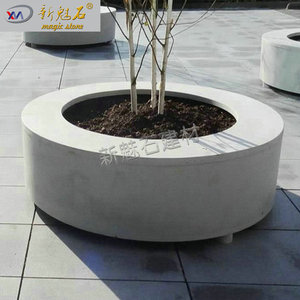 Nueva Banco de Hormigón Personalizado Magic Stone, Forma Irregular, 3 cm de Grosor, Silla de Jardín Moderna y Creativa - Product Image 4