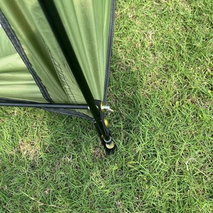 Emballage de stockage Protection Vélo Camping Tentes Soleil et Couverture Imperméable Abri Pliant Tente 210D Tissu Oxford Enduit Argent - Product Image 5