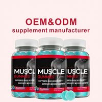 HDK Muscle Gummies OEM/ODM Permen Protein & Pemulihan Khusus untuk Atlet, Binaragawan & Gaya Hidup Aktif