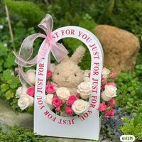 Boîtes à fleurs pour bouquets, boîte à fleurs fraîches, sac cadeau et emballage de fleurs