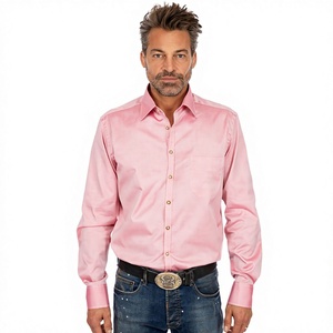 Trachten Traditional German Shirt Bavarian Men Shirt 100% Cotton Oktoberfest Hemden Men Shirt - Product Image 1
