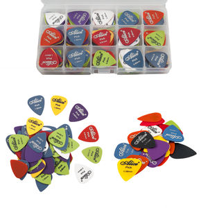 اختيارات جيتار نعومي ، الغيتار الصوتي الكهربائي يختار ريشة مختلفة بسمك 6 + صندوق اختيار أجزاء الغيتار - Product Image 5