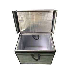 Bolsa de Picnic para el <span class=keywords><strong>almuerzo</strong></span>, nevera suave de gran capacidad, bolsa de entrega de comida para hombro de Pizza con aislamiento térmico para bicicleta, motocicleta y bicicleta - Product Image 3