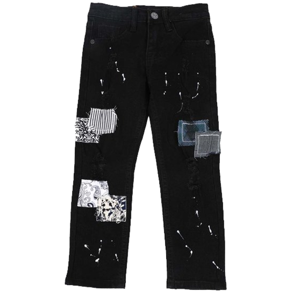 ZhuoYang Garment Boutique Store for Kids Jeans Paint 1-14 Years Old Boys  Clothes Denim Jeans