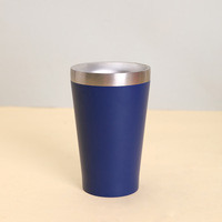 Vente en gros de mini-tasses à vin de 3 oz, gobelets à cocktail en acier inoxydable à sublimation, tasses à café à double paroi avec paille