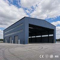 Magazzino Prefabbricato in Struttura d'Acciaio a Installazione Rapida, Officina, Edificio Industriale, Fabbrica di Produzione in Struttura d'Acciaio