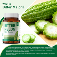 Complément Nutritionnel Personnalisé : Comprimés d'Extrait de Melon Amer, Complément Alimentaire à Base de Plantes, Fabricant OEM