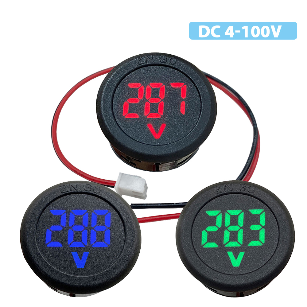 Compteur De Tension Numérique LED 12V-24V Pour Allume-cigare Voiture - Neuf