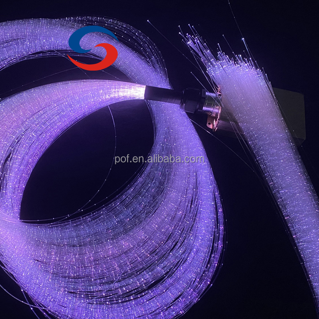 Custom Color-Changing Fiber Optic LED Lights | RGB Stage Lighting for Wedding, KTV & Nightclub