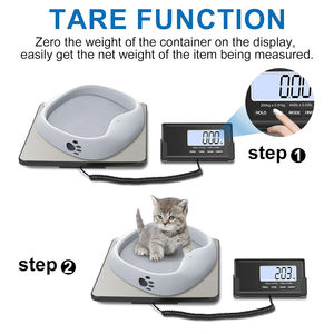 Versandwaage 440lb/200Kg Hochpräzise Digitale Postwaage für Pakete/Gepäck/Haustiere/Lager mit Tara-Funktion - Product Image 4