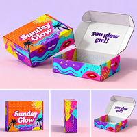 Boîte postale en carton ondulé personnalisée de grande taille, imprimée avec logo, pour emballage de chaussures