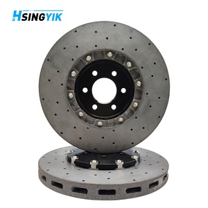 Disque de frein arrière en céramique carbone Hsingyik pour <span class=keywords><strong>Dodge</strong></span> <span class=keywords><strong>Viper</strong></span> <span class=keywords><strong>SRT</strong></span> V10 5290393AA Mise à niveau 355X32MN à 360X34MM - Product Image 2