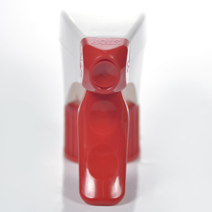 Chất Lượng Cao Nhà Máy Bán Buôn Tất Cả Các Nhựa Cho Mỹ Phẩm Chai Đôi Bìa Màu Đỏ Và Trắng Phun 28/410 Nhựa Kích Hoạt Phun - Product Image 2