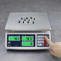 Balance Commerciale Électronique Industrielle CHANGXIE OEM de Haute Qualité 3KG/0.1G 15KG/0.5G 30KG/1G avec Fonction de Comptage et Pesée de Table, Capacité Max 5kg