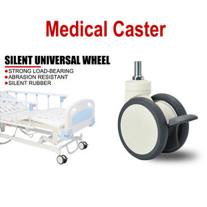 3/4/5 Zoll Nylon Medical Rollen für Krankenhaus bett wagen Schwenkbare Brems rollen für medizinische Geräte und Instrumente - Product Image 6