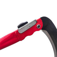 Faux pliante multifonctionnelle d'extérieur pour l'herbe et le bambou Faucille portable